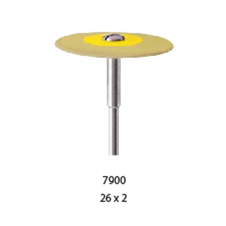 Gommini Disilicato di Litio per brillantatura  26x2 mm  - 7900 
