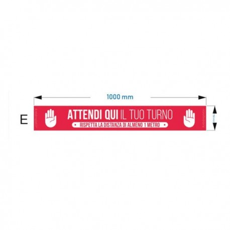 Fascia Adesiva Rettangolare 100x30cm