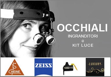 Occhiali ingranditori